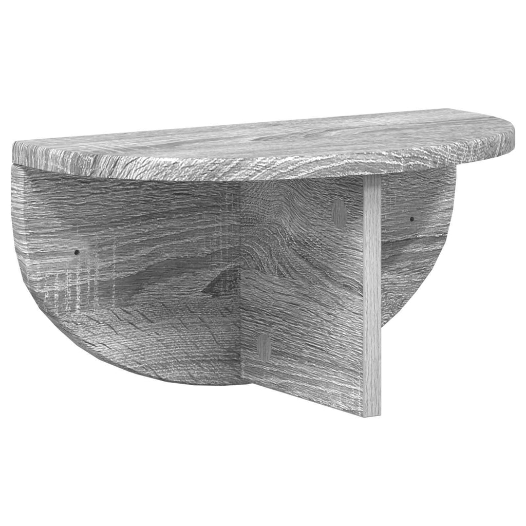 Wandregal Graues Sonoma 38 x 19 x 19 cm Holzwerkstoff