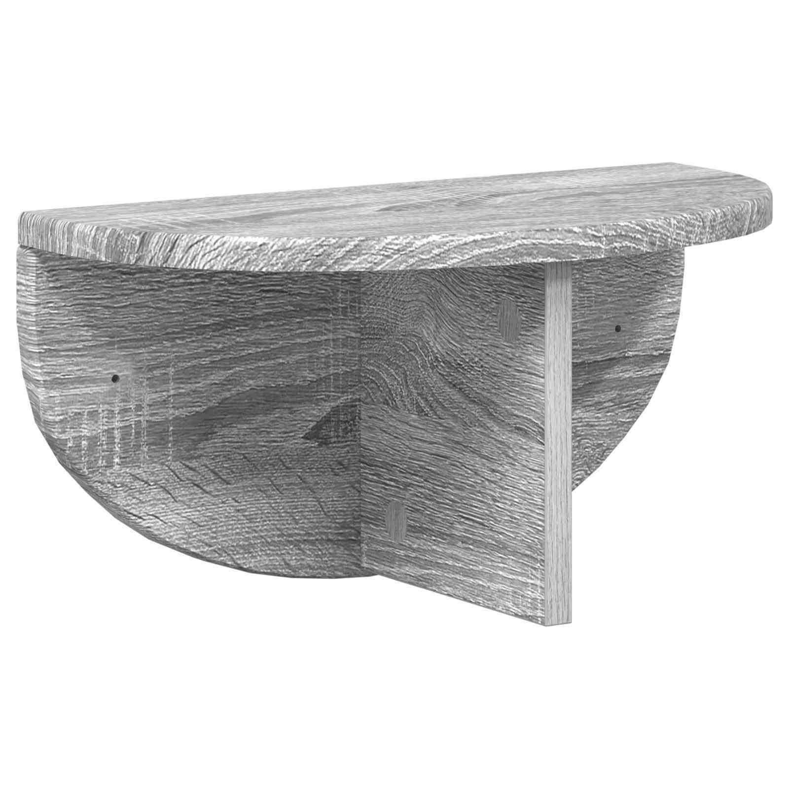 Wandregal Graues Sonoma 38 x 19 x 19 cm Holzwerkstoff