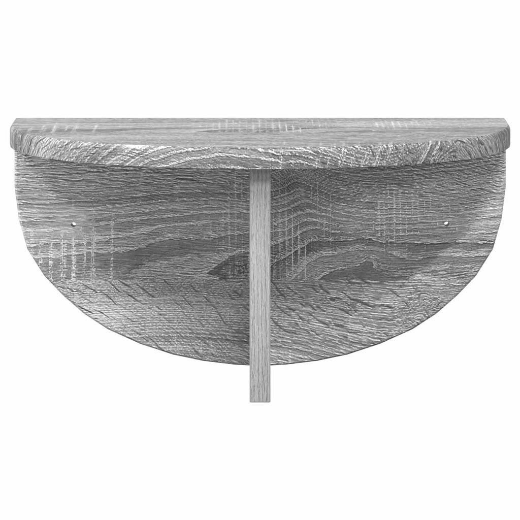 Wandregal Graues Sonoma 38 x 19 x 19 cm Holzwerkstoff