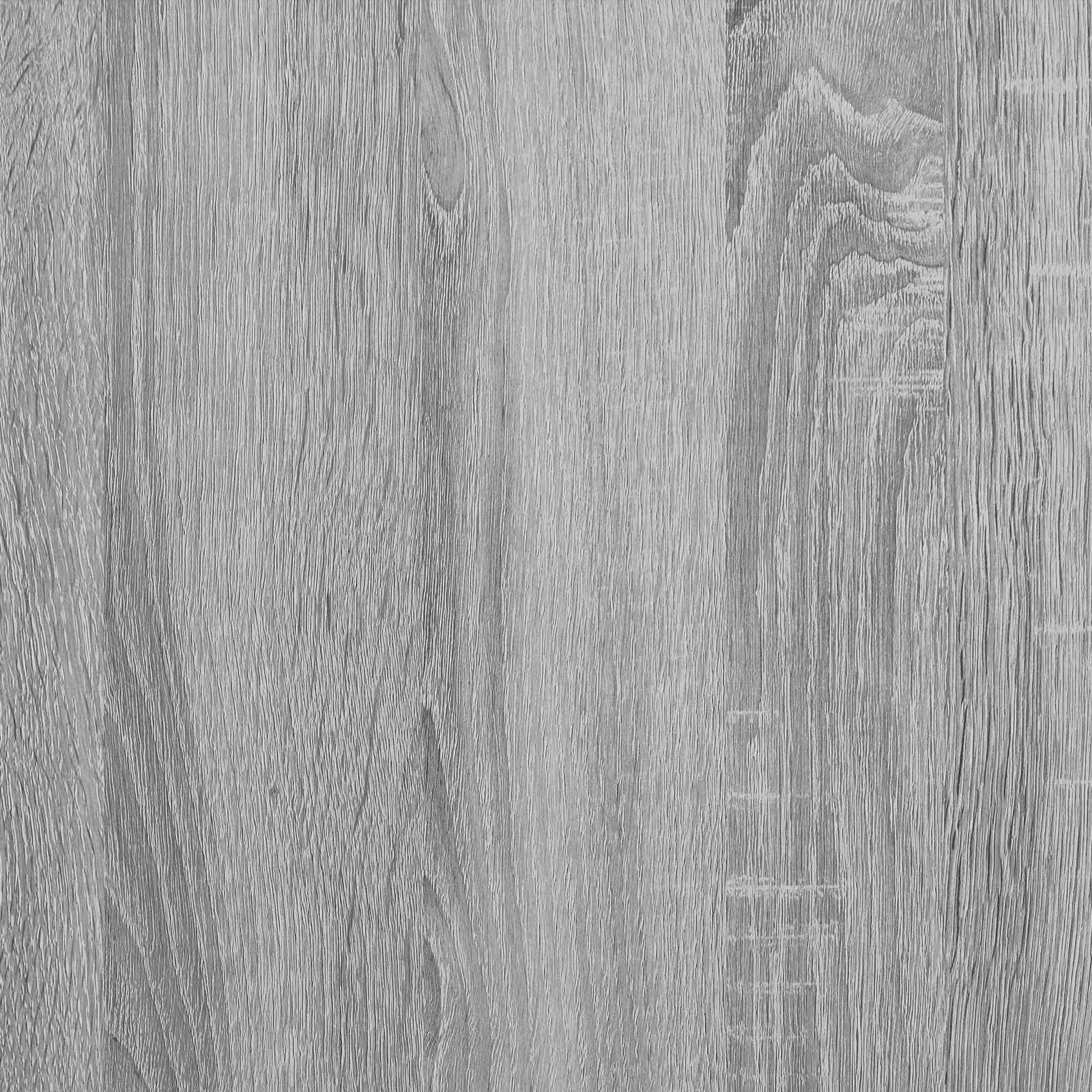 Wandregal 2 pcs Graues Sonoma 38 x 19 x 19 cm Holzwerkstoff