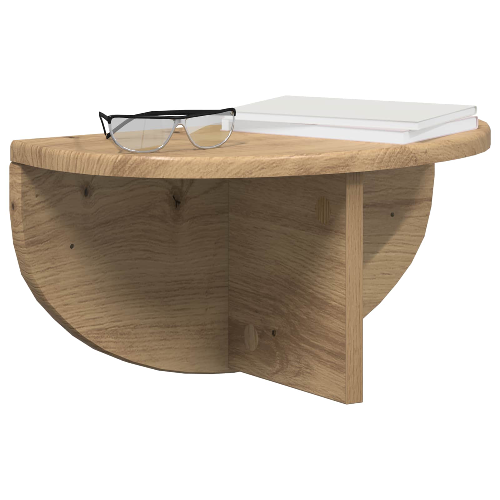 Wandregal Artisan-Eiche 38 x 19 x 19 cm Holzwerkstoff