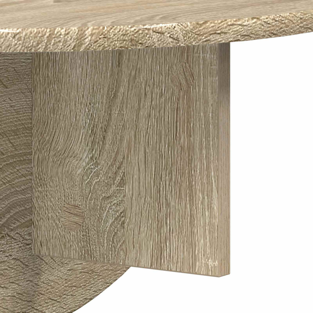 Wandregal Sonoma-Eiche 48 x 24 x 24 cm Holzwerkstoff