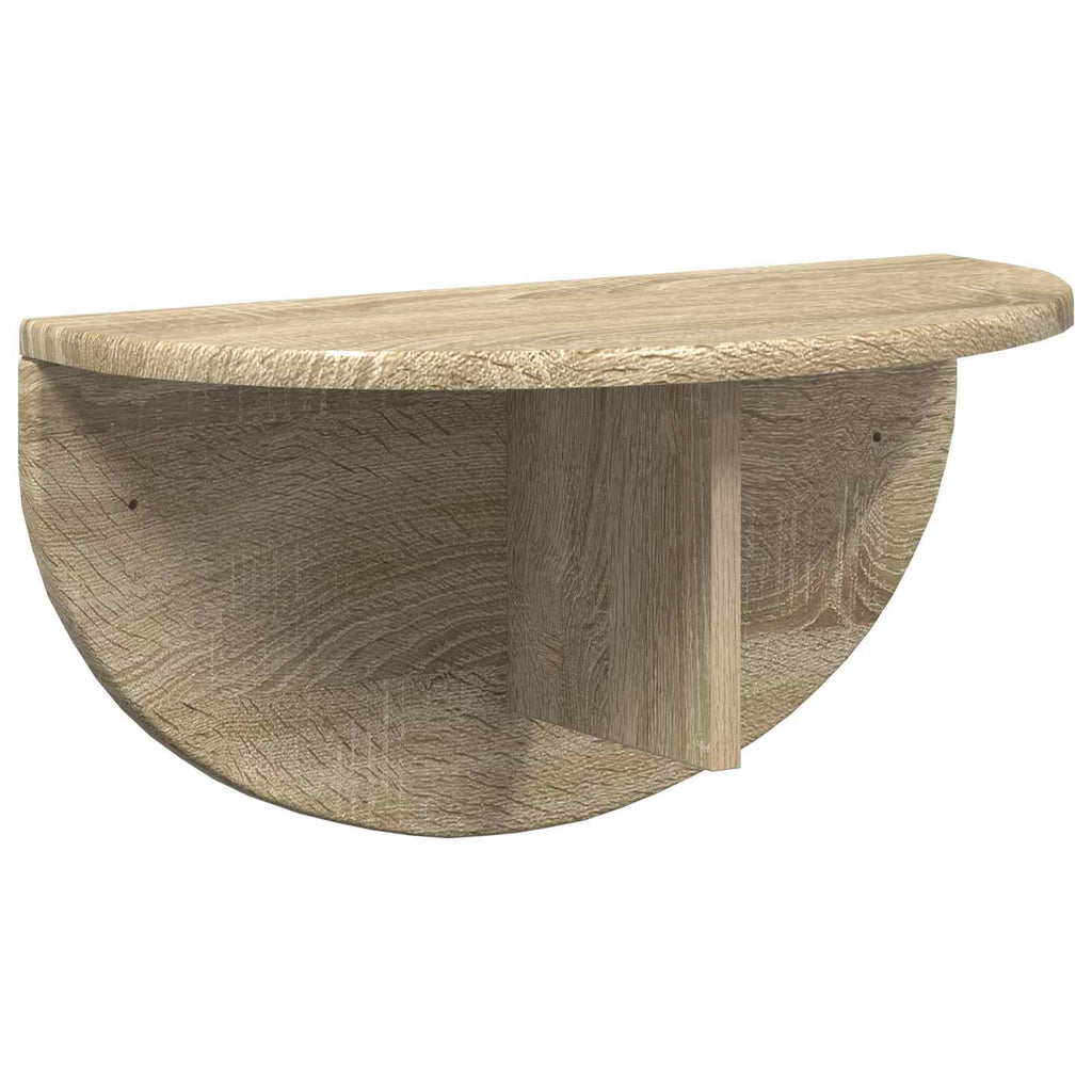 Wandregal Sonoma-Eiche 48 x 24 x 24 cm Holzwerkstoff