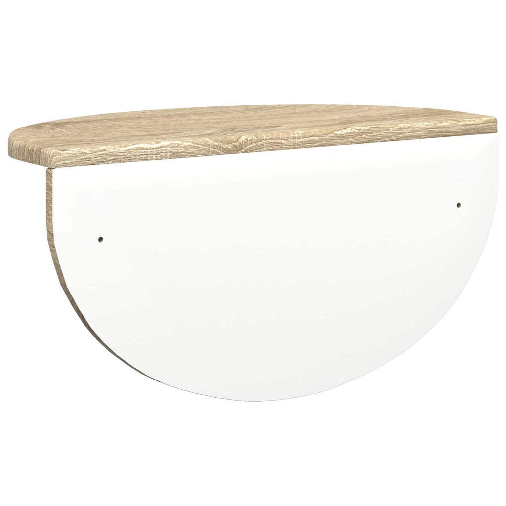 Wandregal Sonoma-Eiche 48 x 24 x 24 cm Holzwerkstoff