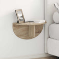 Wandregal 2 pcs Sonoma-Eiche 48 x 24 x 24 cm Holzwerkstoff