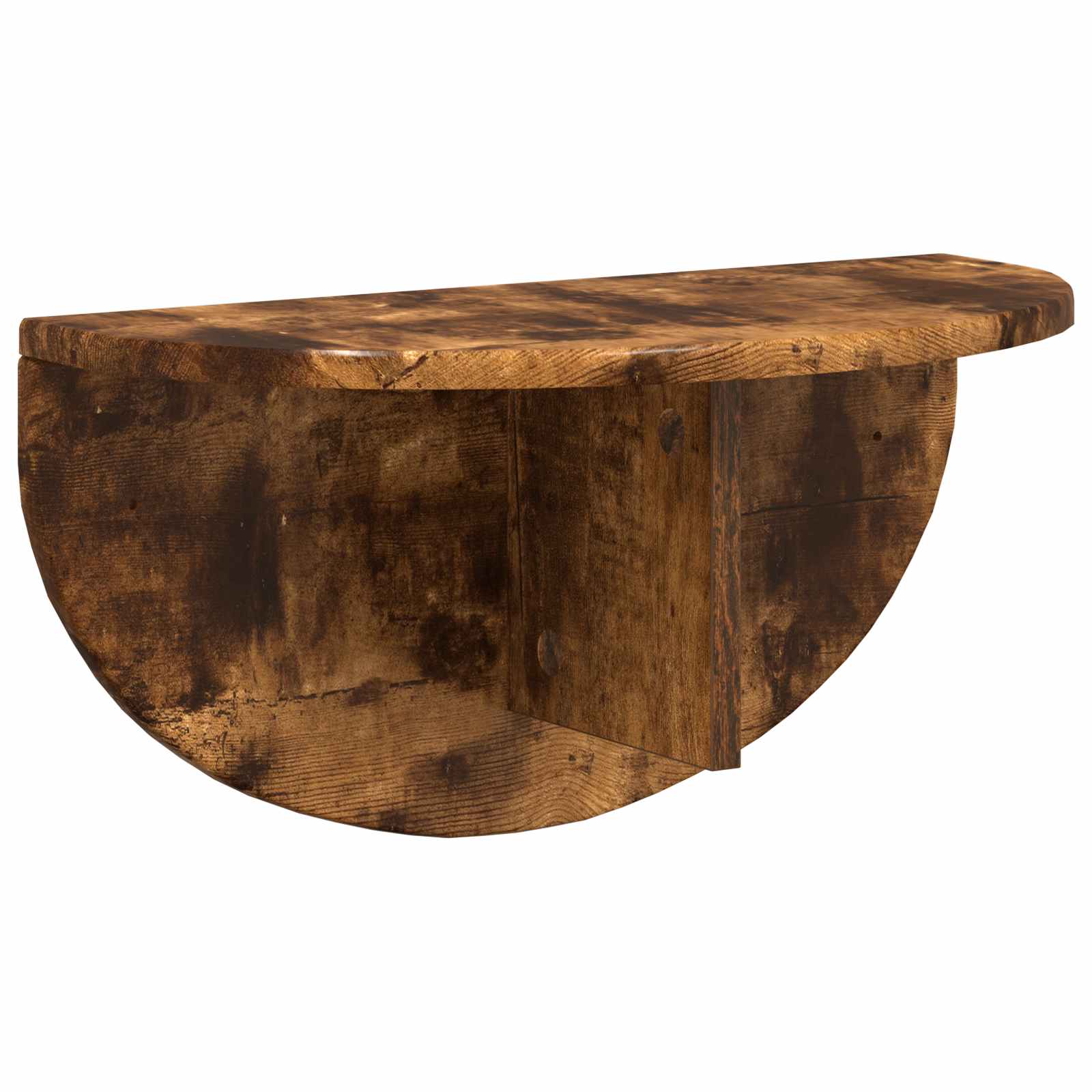 Wandregal Geräucherte Eiche 48 x 24 x 24 cm Holzwerkstoff