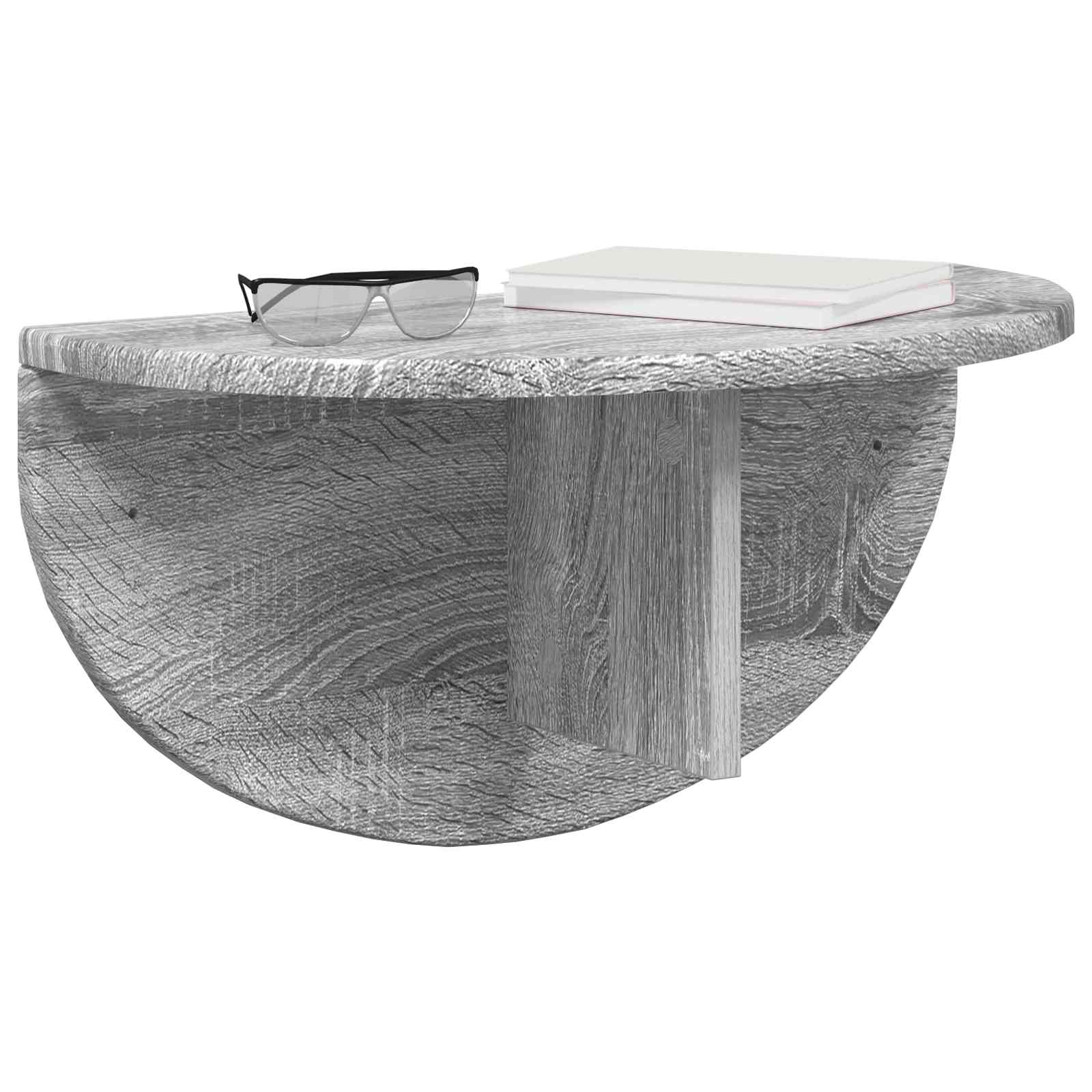 Wandregal Graues Sonoma 48 x 24 x 24 cm Holzwerkstoff