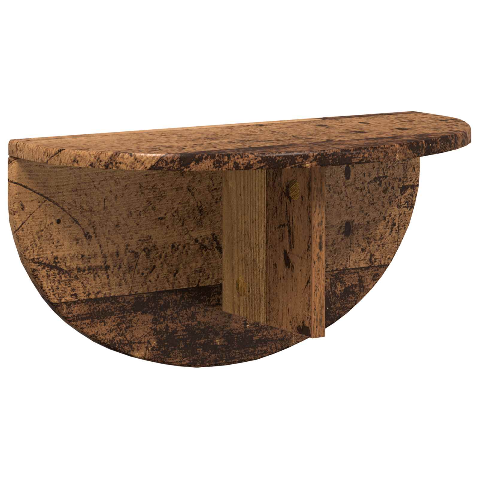 Wandregal Wandmontiert Altholz 48 x 24 x 24 cm Holzwerkstoff