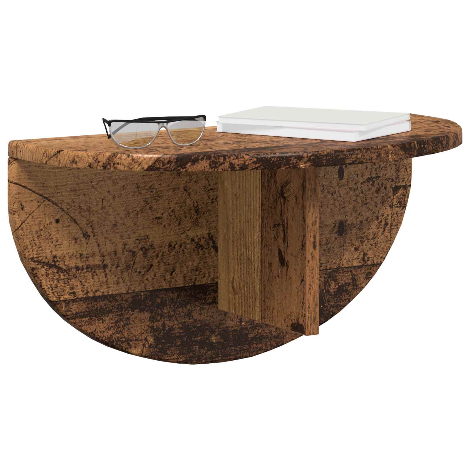 Wandregal Wandmontiert Altholz 48 x 24 x 24 cm Holzwerkstoff