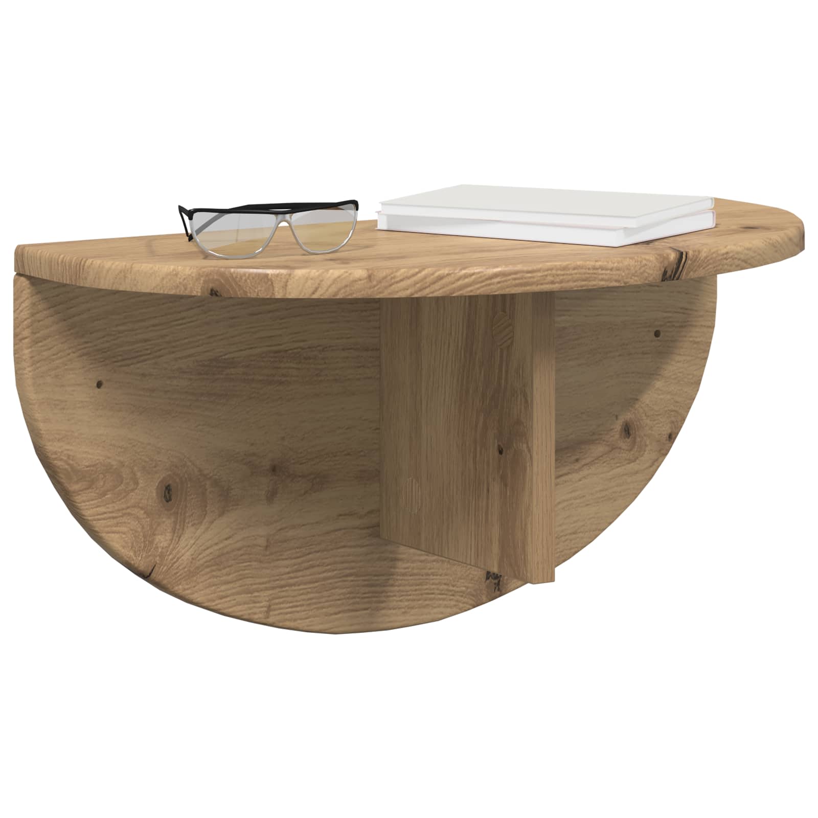 Wandregal Artisan-Eiche 48 x 24 x 24 cm Holzwerkstoff