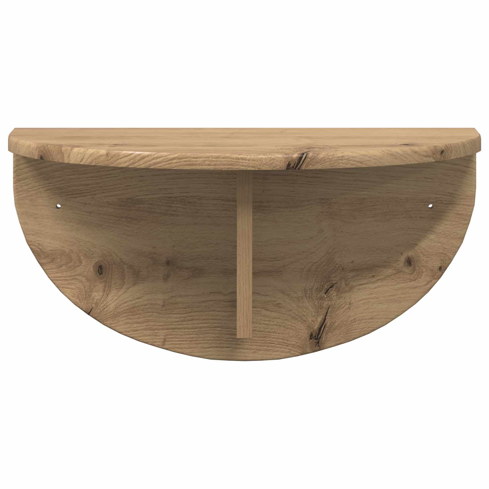 Wandregal 2 pcs Artisan-Eiche 48 x 24 x 24 cm Holzwerkstoff