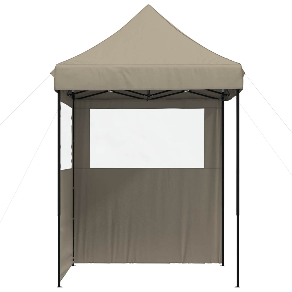 Party-Zelt Taupe 200 x 200 x 306 cm Oxford-Stoff