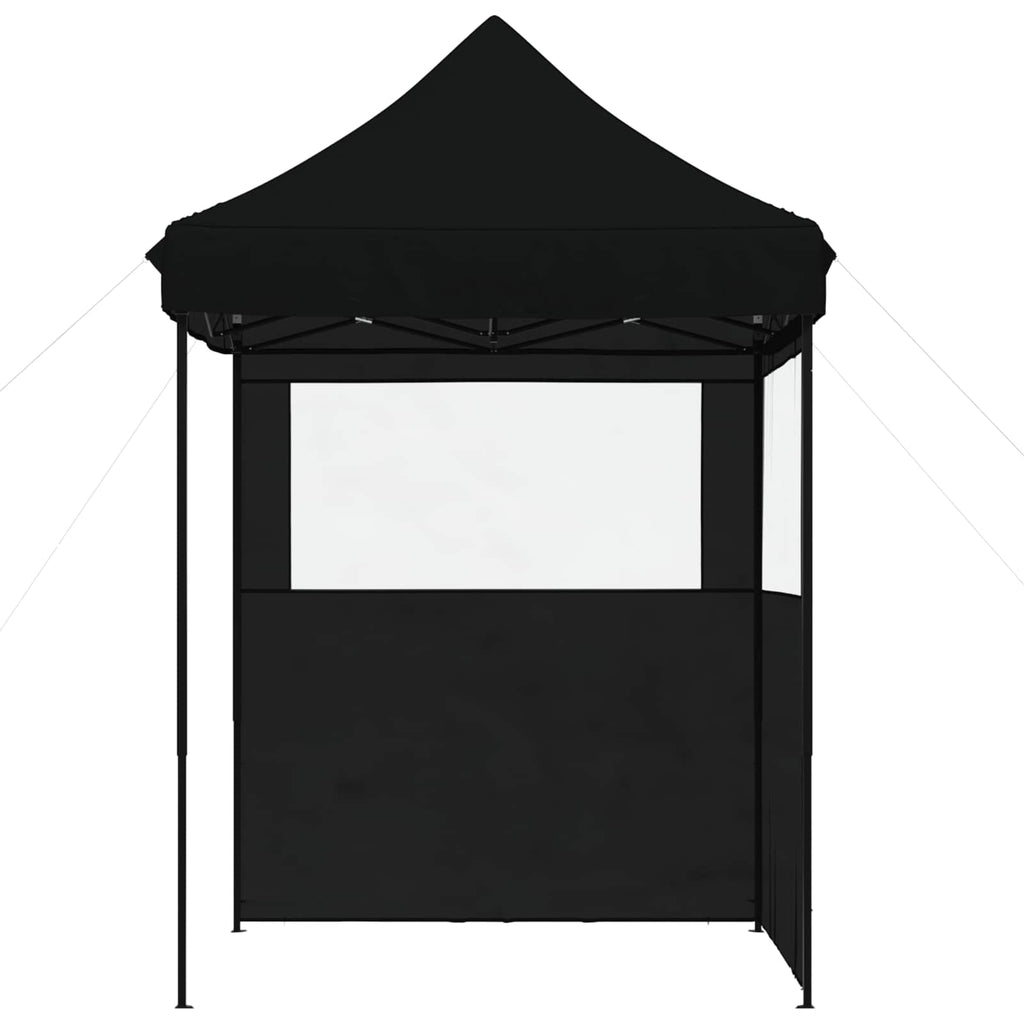 Party-Zelt Schwarz 200 x 200 x 306 cm Oxford-Stoff