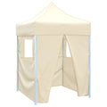 Party-Zelt Creme 200 x 200 x 315 cm Oxford-Stoff