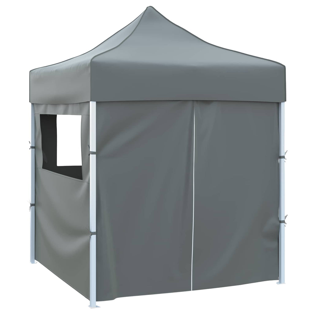 Party-Zelt Anthrazit 200 x 200 x 315 cm Oxford-Stoff