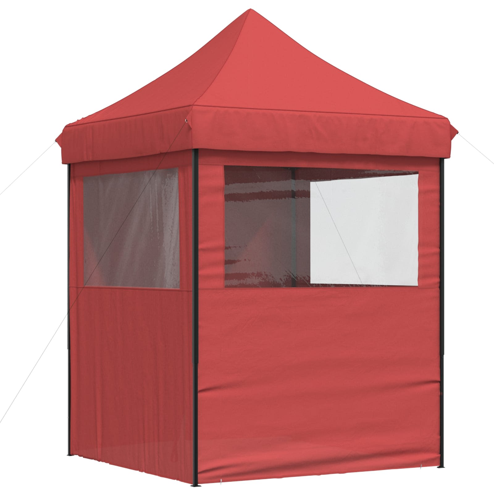 Party-Zelt Bordeauxrot 200 x 200 x 306 cm Oxford-Stoff