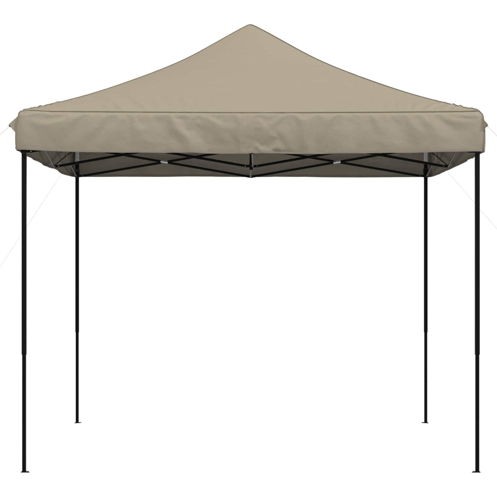 Party-Zelt Taupe 292 x 292 x 315 cm Oxford-Stoff