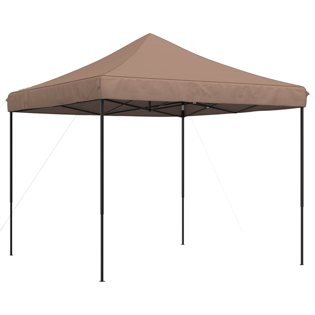 Party-Zelt Braun 292 x 292 x 315 cm Oxford-Stoff