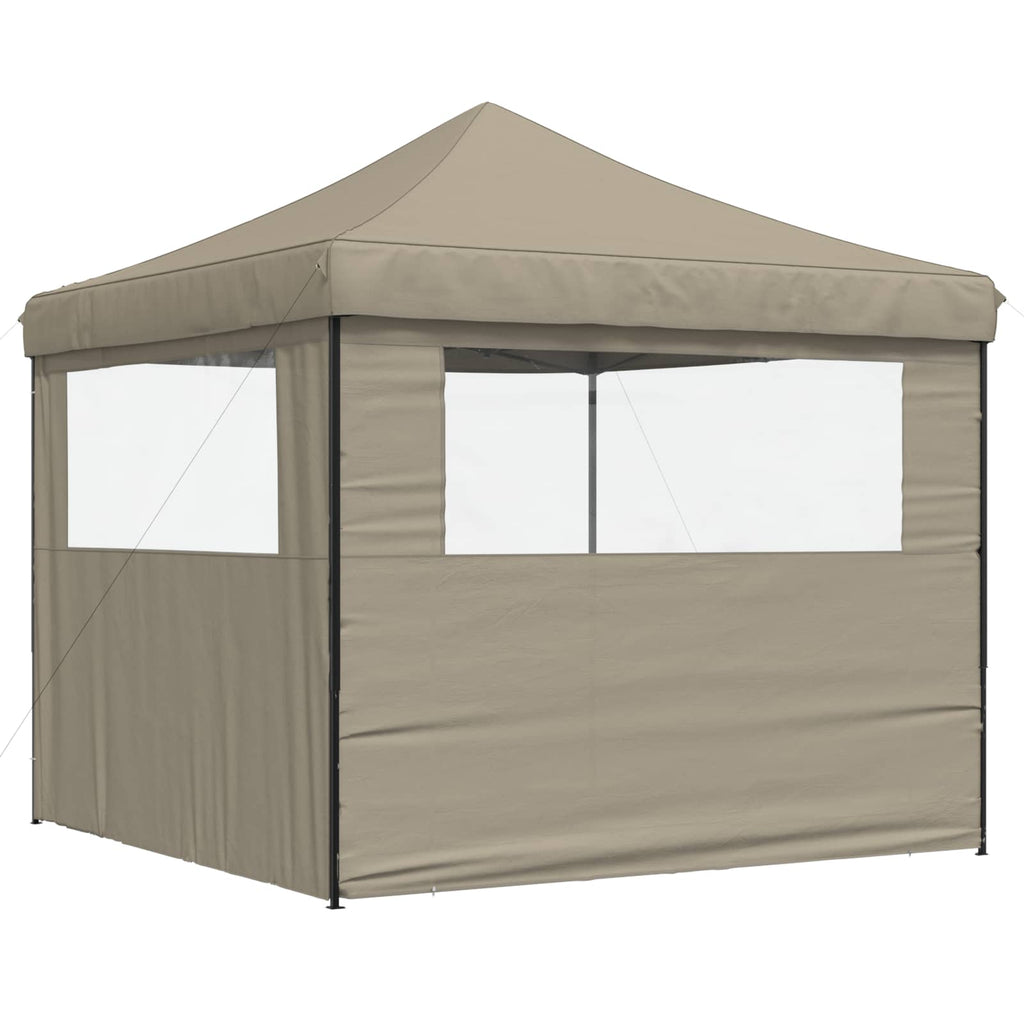 Party-Zelt Taupe 292 x 292 x 315 cm Oxford-Stoff