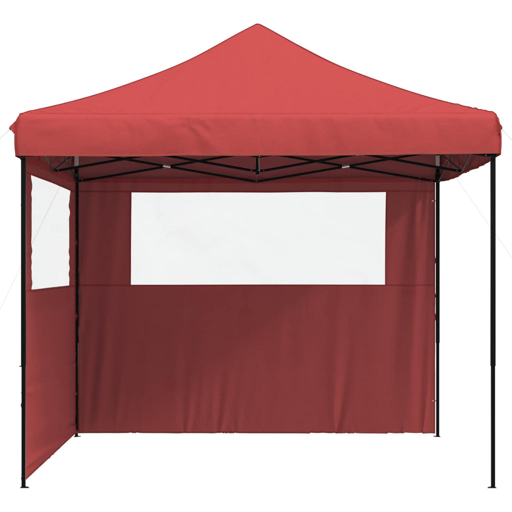 Party-Zelt Bordeauxrot 292 x 292 x 315 cm Oxford-Stoff
