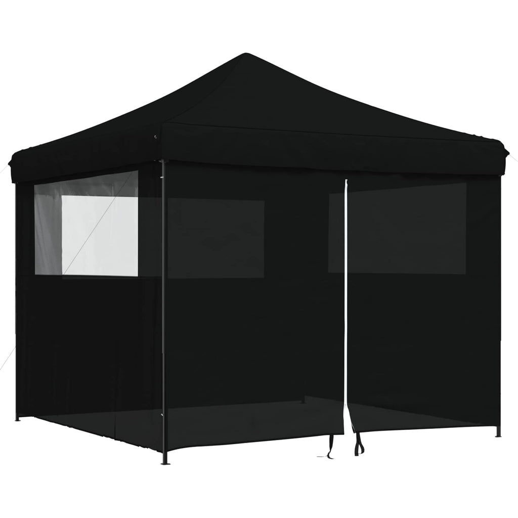 Party-Zelt Schwarz 292 x 292 x 315 cm Oxford-Stoff