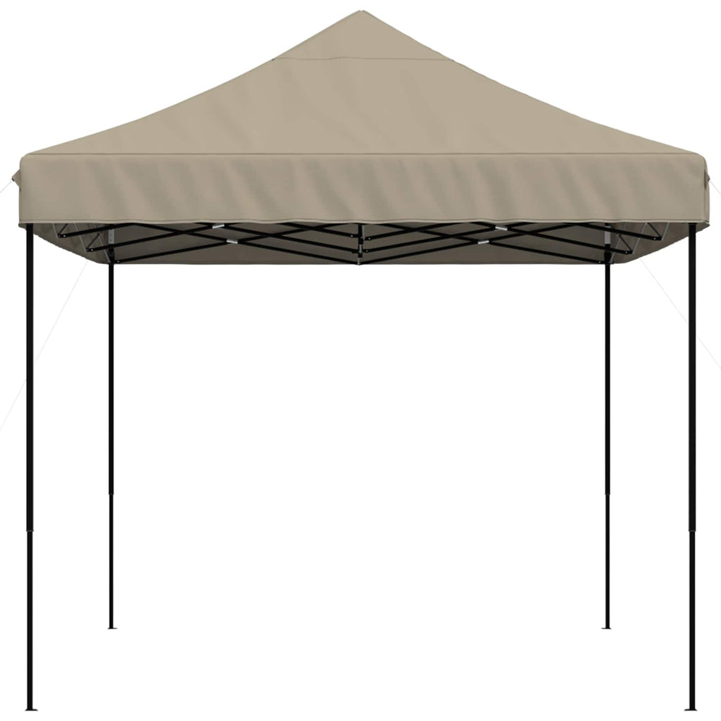 Party-Zelt Taupe 279 x 410 x 315 cm Oxford-Stoff