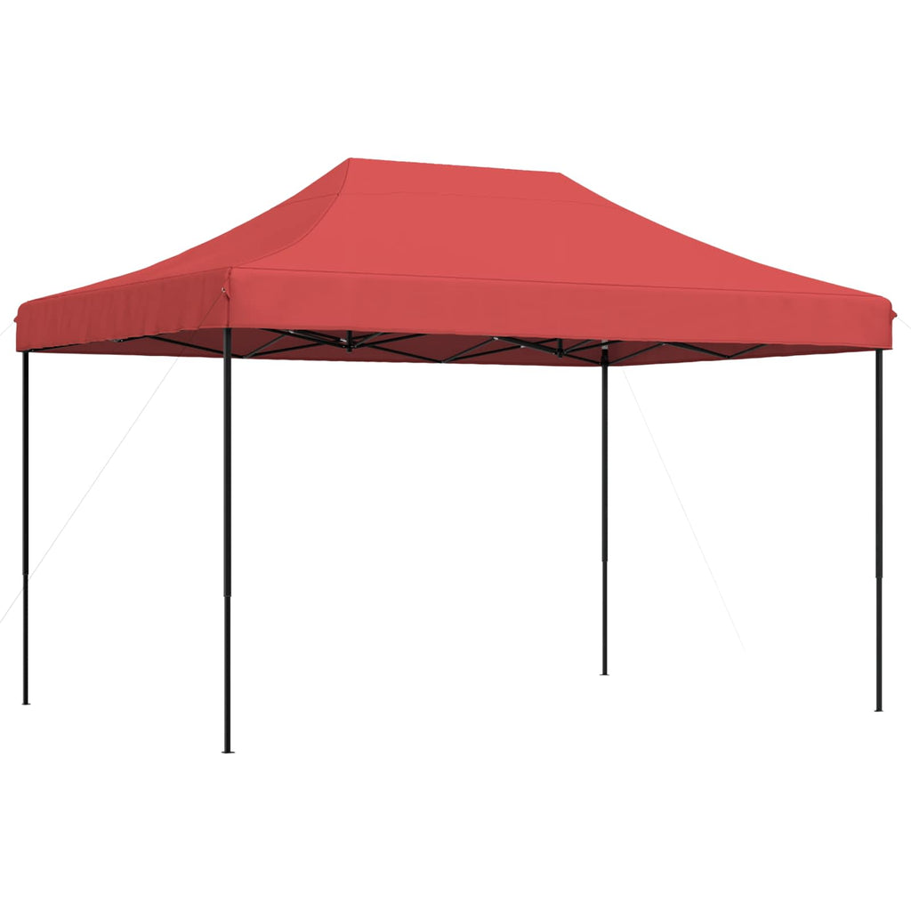 Party-Zelt Bordeauxrot 279 x 410 x 315 cm Oxford-Stoff