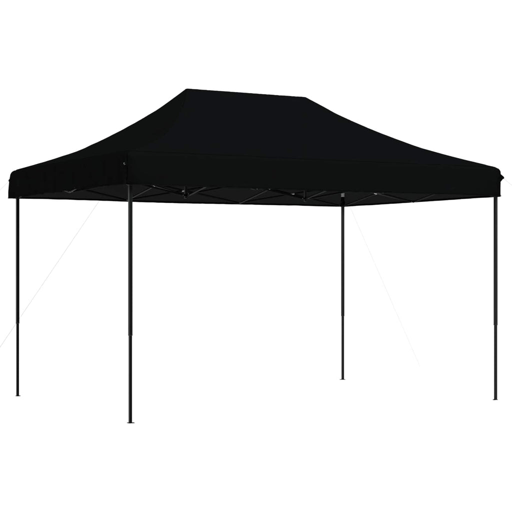 Party-Zelt Schwarz 279 x 410 x 315 cm Oxford-Stoff