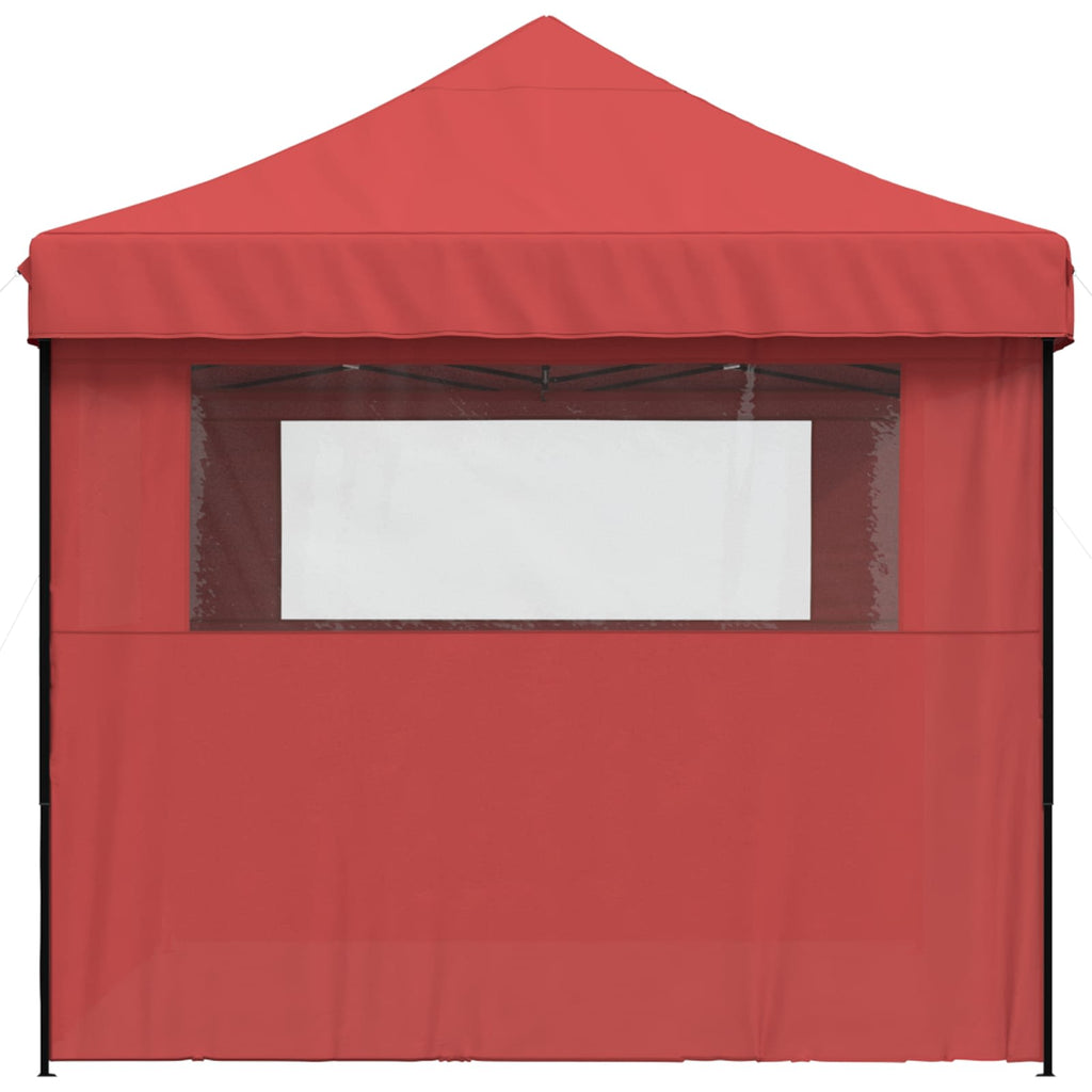 Party-Zelt Bordeauxrot 279 x 410 x 315 cm Oxford-Stoff
