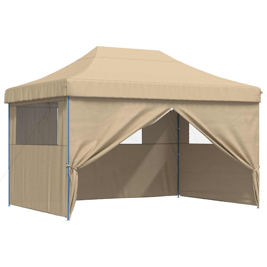 Party-Zelt Beige 279 x 410 x 315 cm Oxford-Stoff