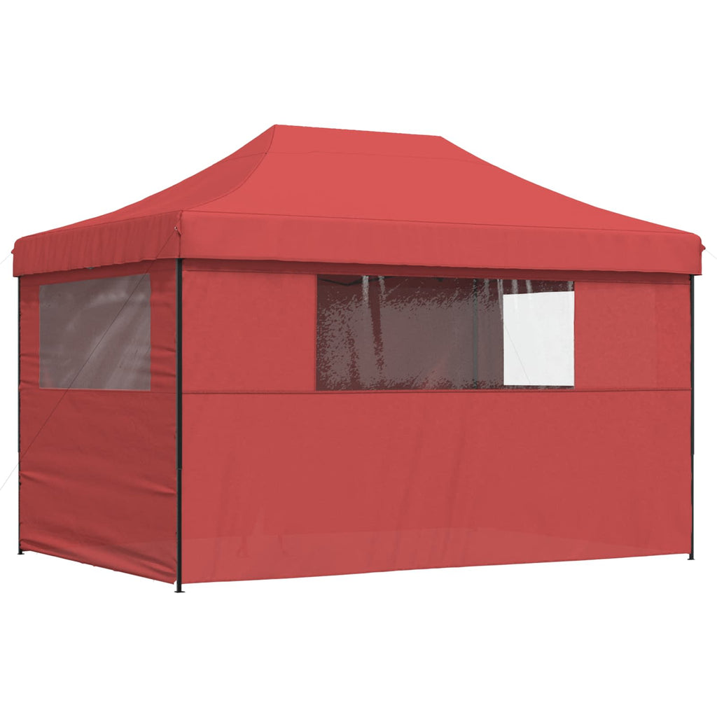 Party-Zelt Bordeauxrot 279 x 410 x 315 cm Oxford-Stoff