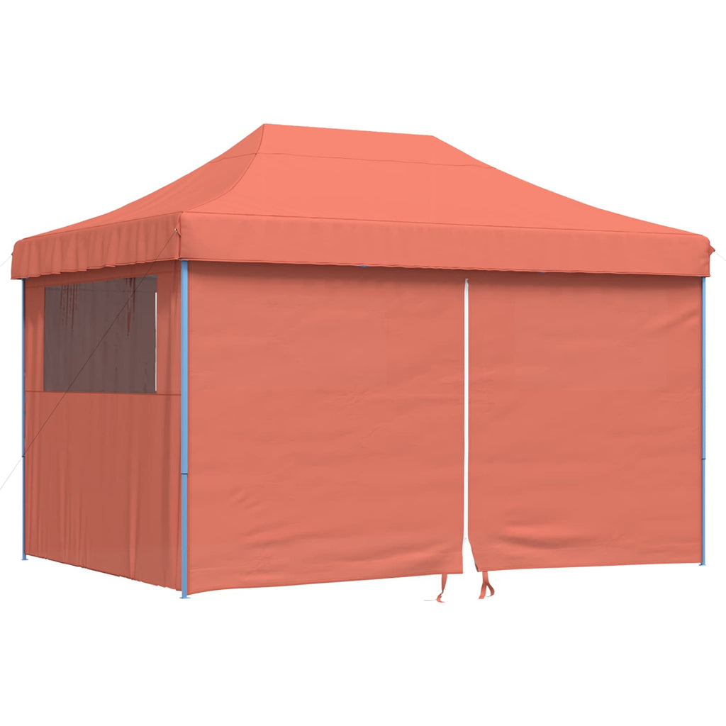 Party-Zelt Terrakotta 279 x 410 x 315 cm Oxford-Stoff