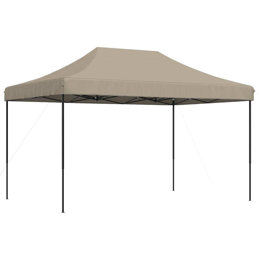 Party-Zelt Taupe 292 x 440 x 315 cm Oxford-Stoff