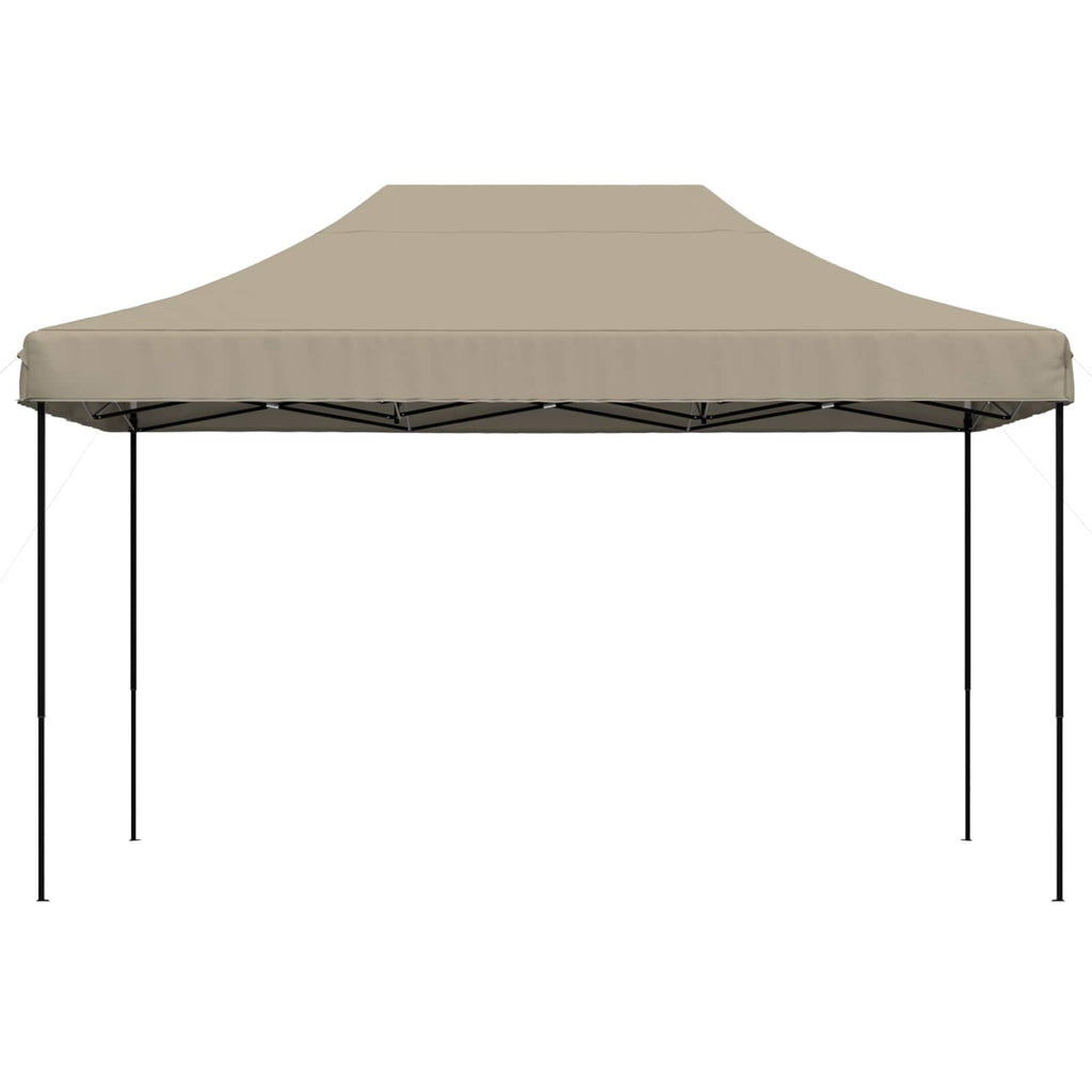 Party-Zelt Taupe 292 x 440 x 315 cm Oxford-Stoff