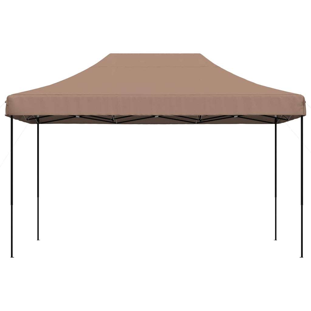 Party-Zelt Braun 292 x 440 x 315 cm Oxford-Stoff