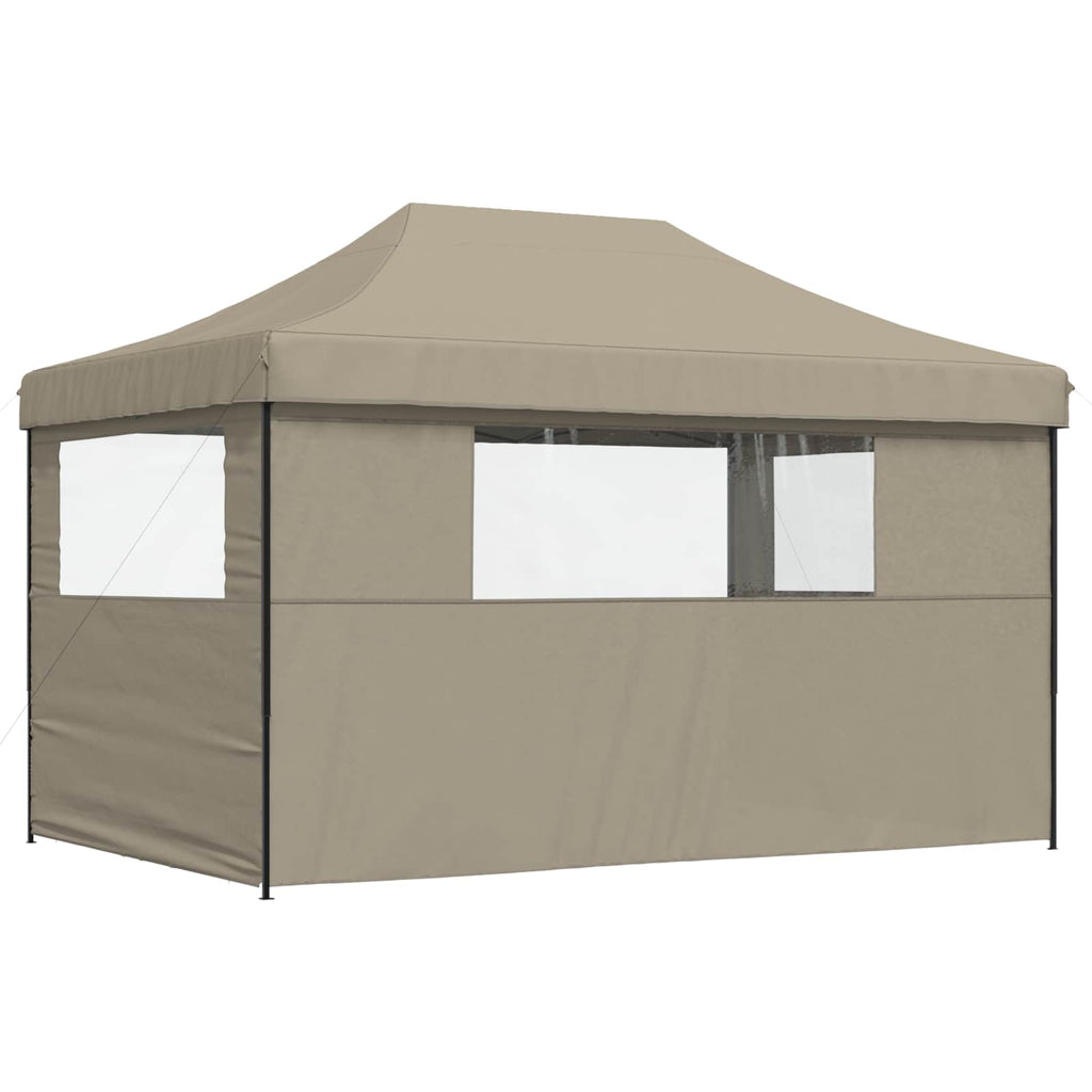 Party-Zelt Taupe 292 x 440 x 315 cm Oxford-Stoff