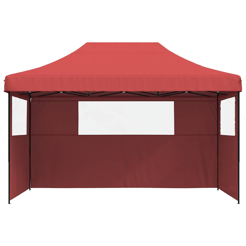 Party-Zelt Bordeauxrot 292 x 440 x 315 cm Oxford-Stoff