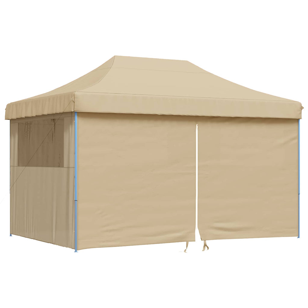 Party-Zelt Beige 292 x 440 x 315 cm Oxford-Stoff