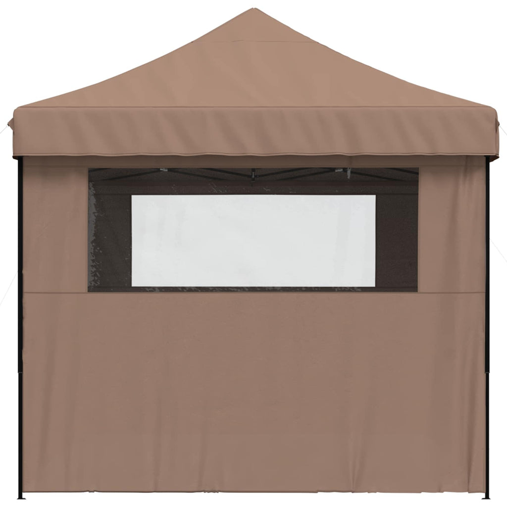 Party-Zelt Braun 292 x 440 x 315 cm Oxford-Stoff