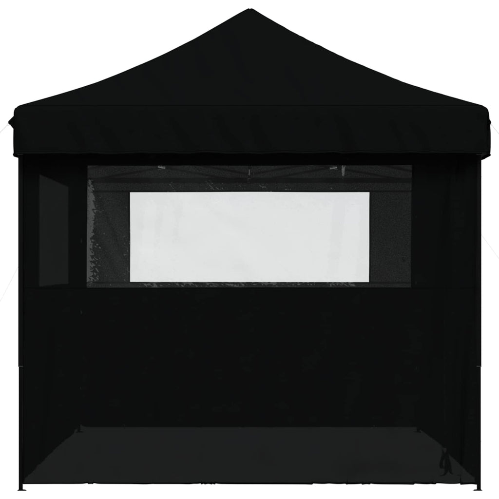 Party-Zelt Schwarz 292 x 440 x 315 cm Oxford-Stoff