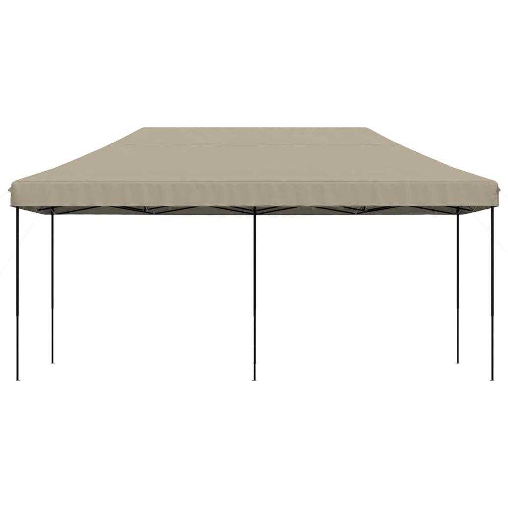 Party-Zelt Taupe 292 x 580 x 315 cm Oxford-Stoff