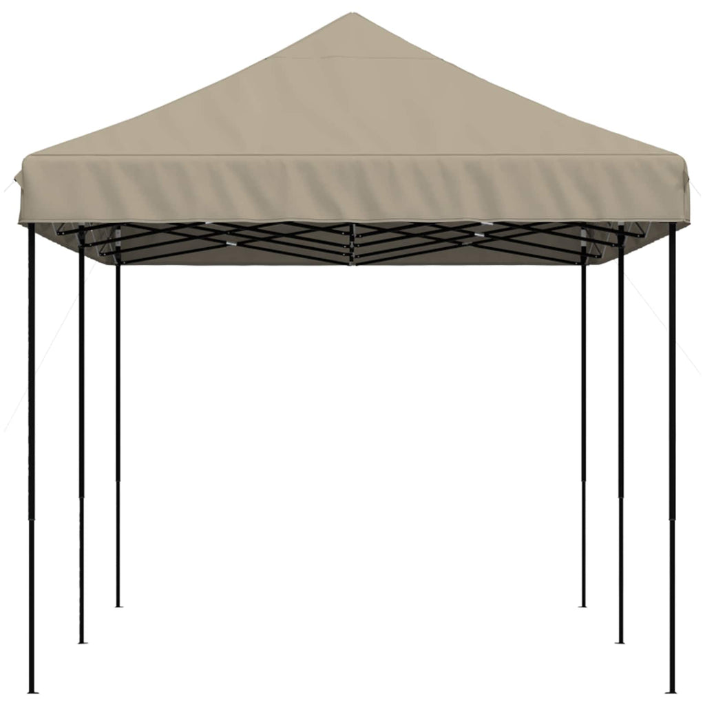 Party-Zelt Taupe 292 x 580 x 315 cm Oxford-Stoff