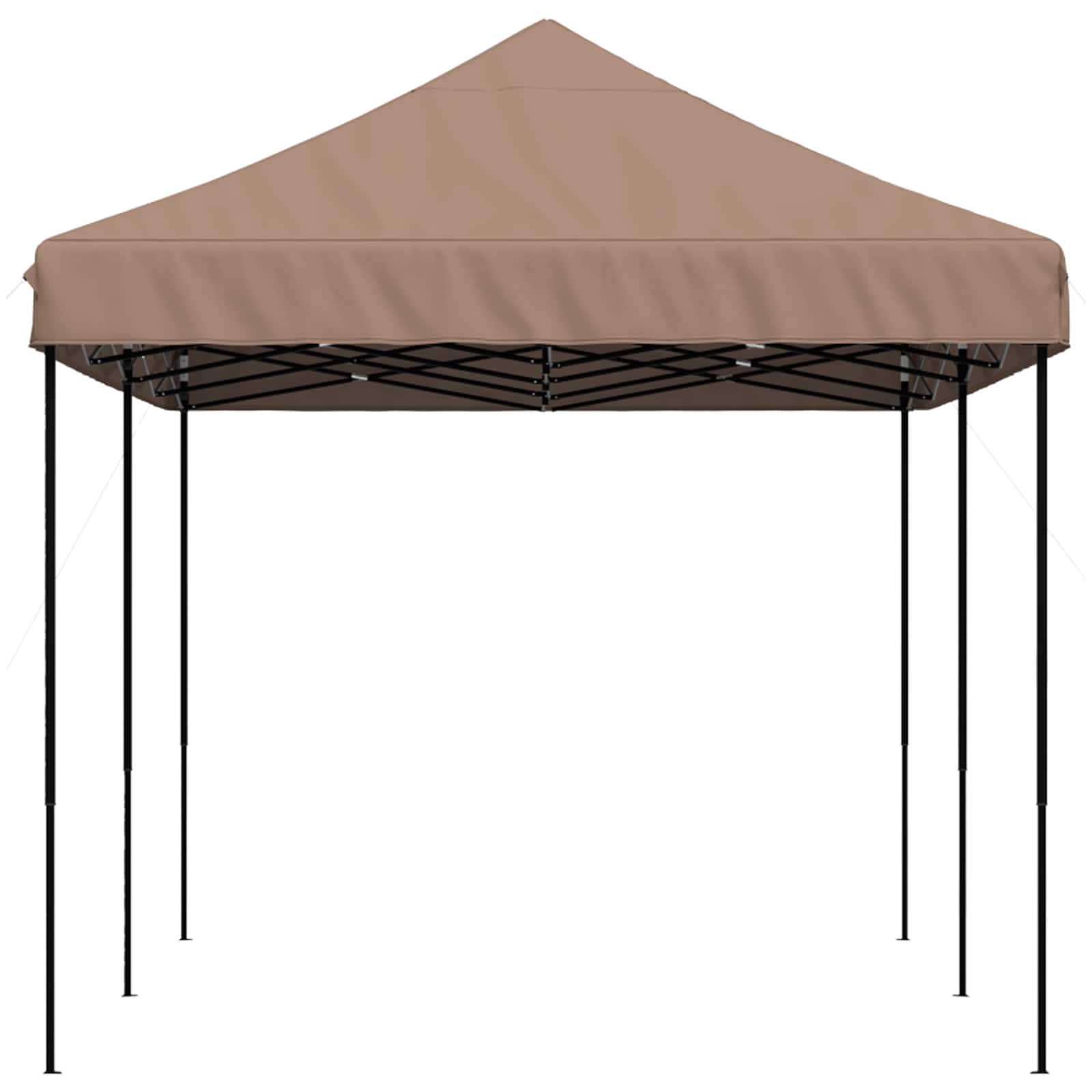 Party-Zelt Braun 292 x 580 x 315 cm Oxford-Stoff