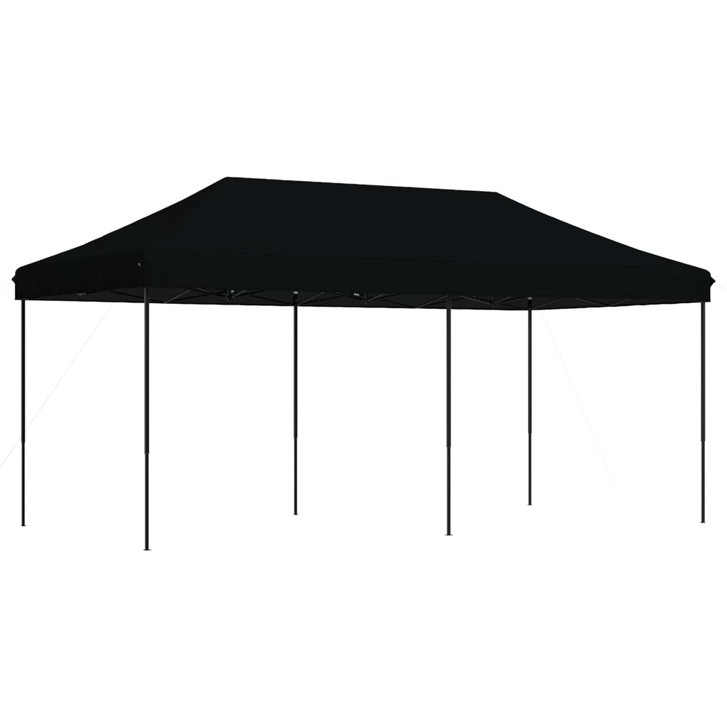 Party-Zelt Schwarz 292 x 580 x 315 cm Oxford-Stoff