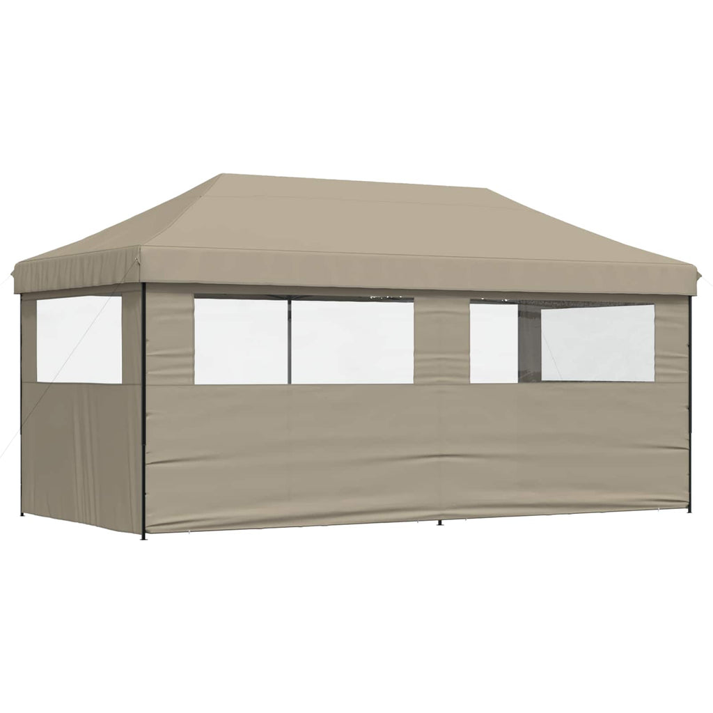 Party-Zelt Taupe 292 x 580 x 315 cm Oxford-Stoff