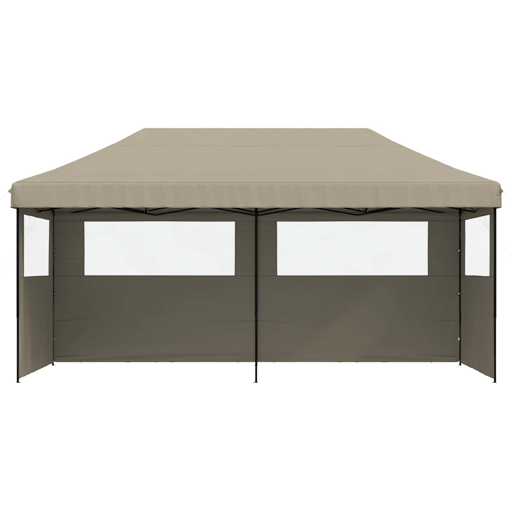 Party-Zelt Taupe 292 x 580 x 315 cm Oxford-Stoff