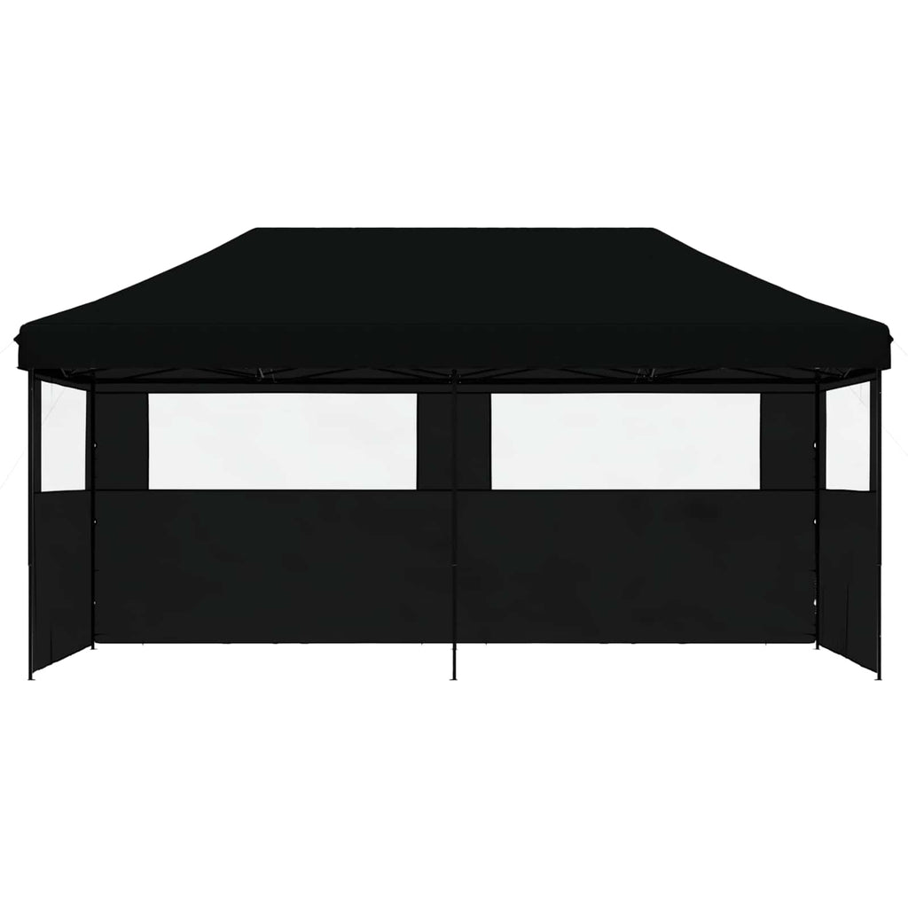 Party-Zelt Schwarz 292 x 580 x 315 cm Oxford-Stoff