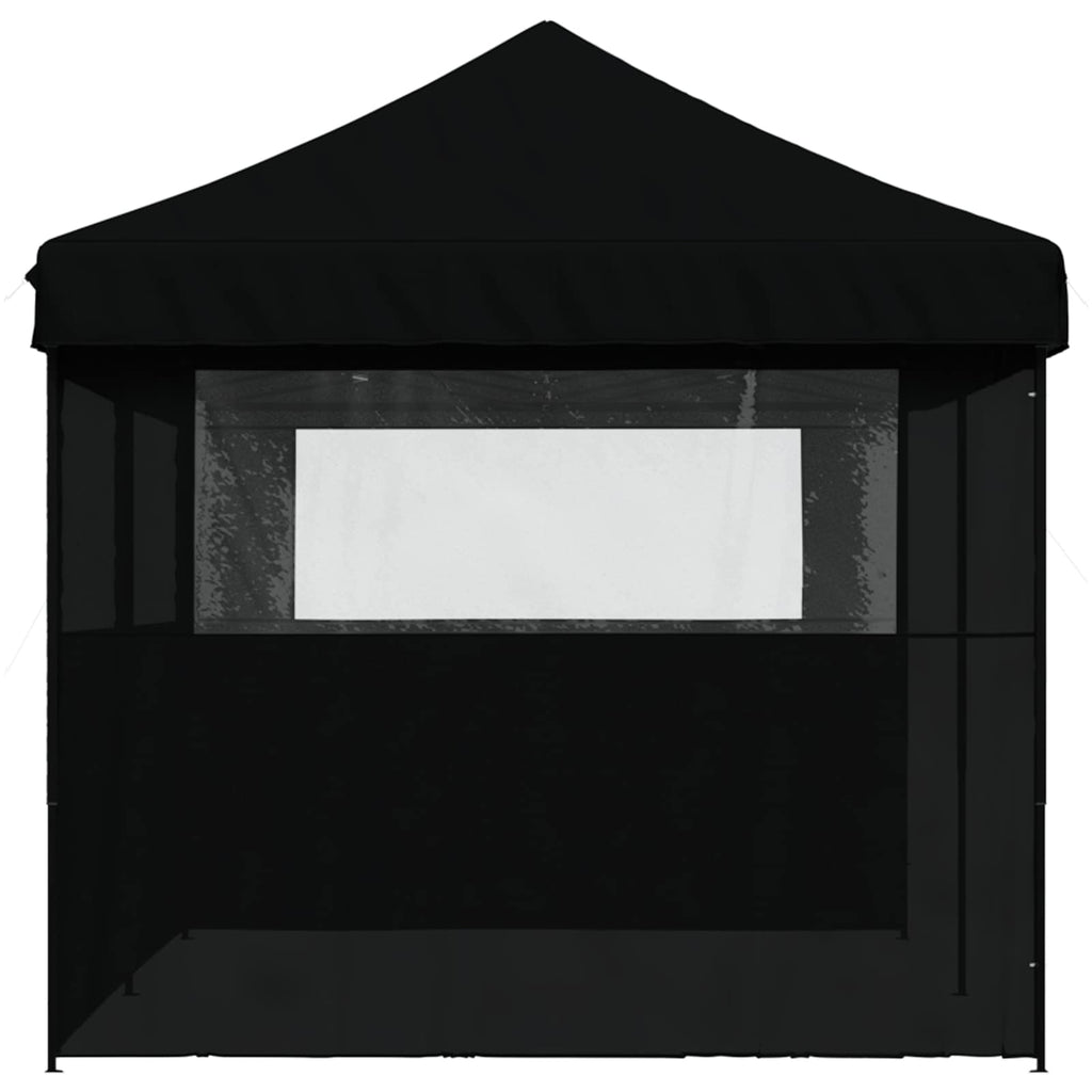 Party-Zelt Schwarz 292 x 580 x 315 cm Oxford-Stoff
