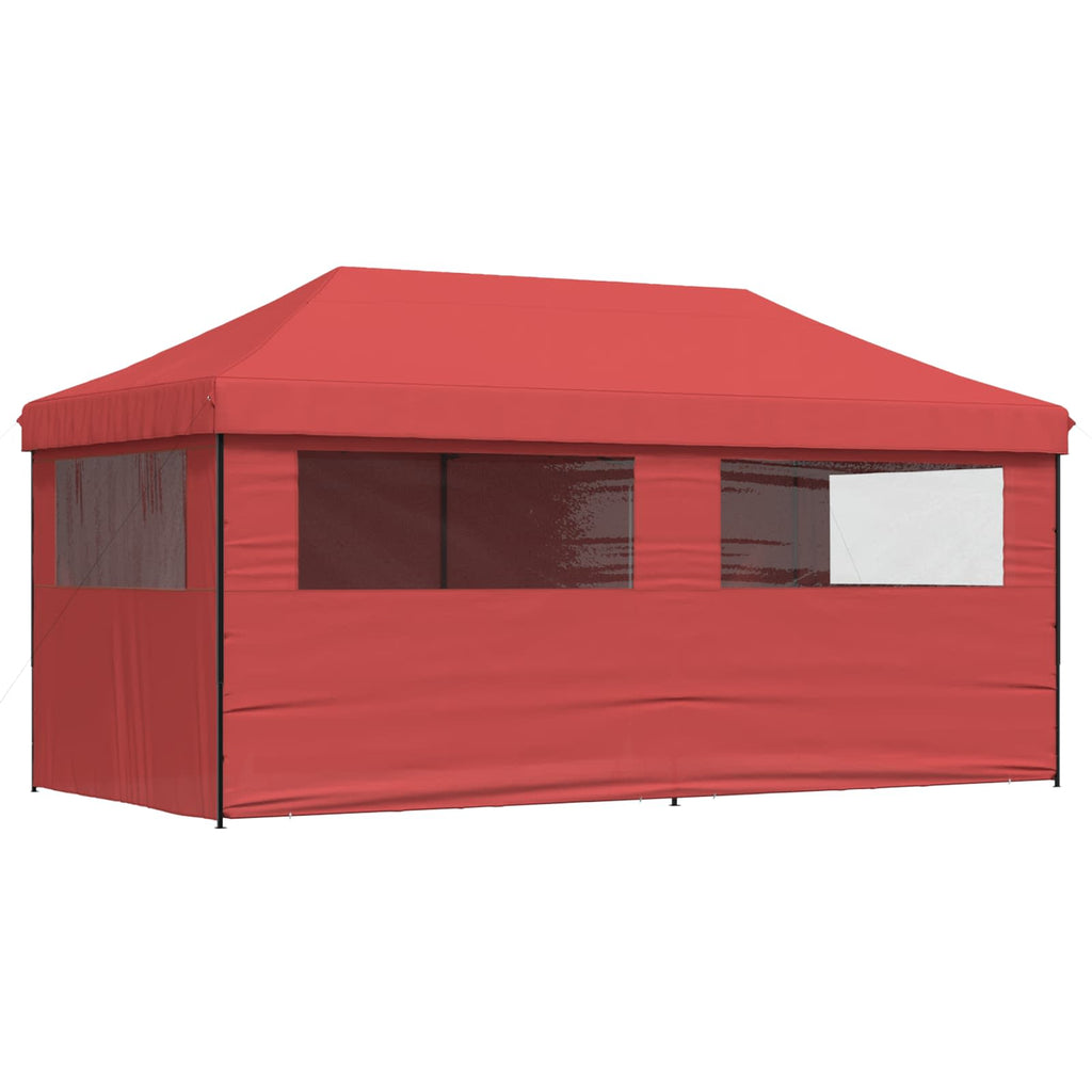 Party-Zelt Bordeauxrot 292 x 580 x 315 cm Oxford-Stoff