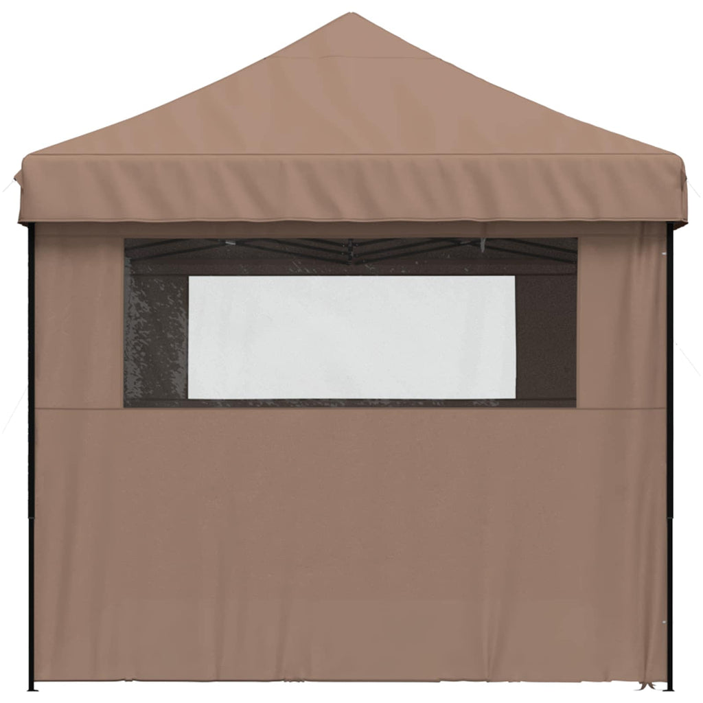 Party-Zelt Braun 292 x 580 x 315 cm Oxford-Stoff